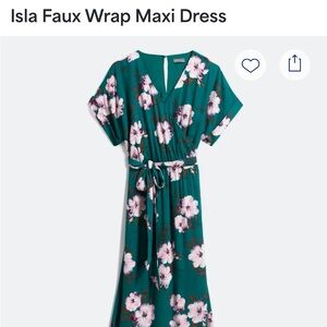 Market & Spruce faux wrap maxi